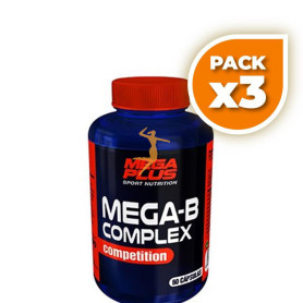 Pack 3x MEGA-B COMPLEX 60 CAPSULAS MEGAPLUS
