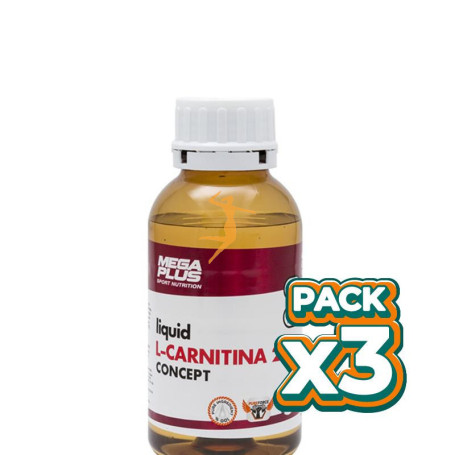 Pack 3x CARNITINE COMPETITION SIN CAFEINA 500Ml. MEGAPLUS