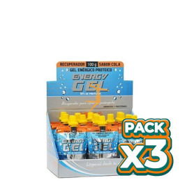 Pack 3x ENERGY GEL 100Gr. MEGAPLUS
