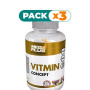 Pack 3x VITMIN CONCEPT 120 CAPSULAS MEGAPLUS