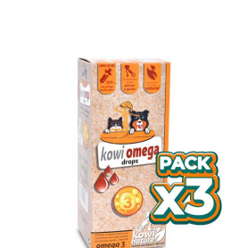 Pack 3x Kowi Omega Drops, 250 ml KOWI NATURE