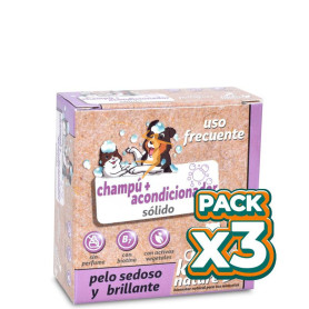 Pack 3x Kowi Champú + Acondiconador Sólido, 70 gr KOWI NATURE