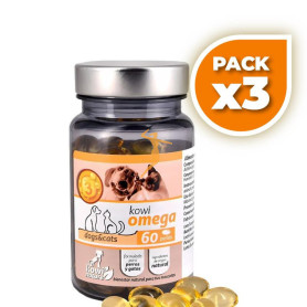 Pack 3x KOWI OMEGA 60 PERLAS KOWI NATURE