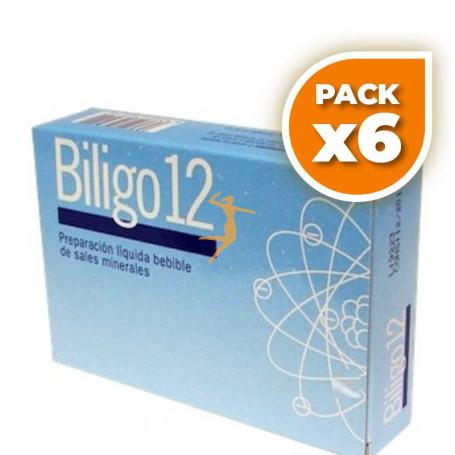 Pack 6x BILIGO 12 FLUOR 20 AMPOLLAS