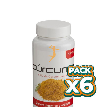 Pack 6x CÚRCUMA 60 CÁPSULAS PLANTIS