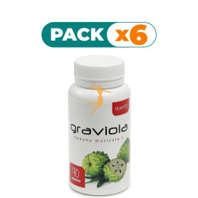 Pack 6x GRAVIOLA 90 CÁPSULAS PLANTIS