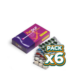 Pack 6x HEPUR PLUS 90 CÁPSULAS PLANTIS
