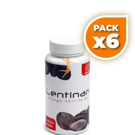 Pack 6x LENTINAN 60 CÁPSULAS PLANTIS