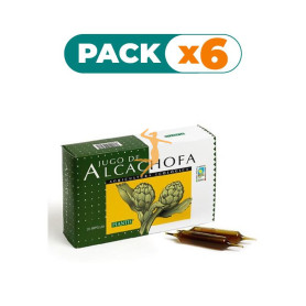 Pack 6x ALCACHOFA 20 VIALES PLANTIS