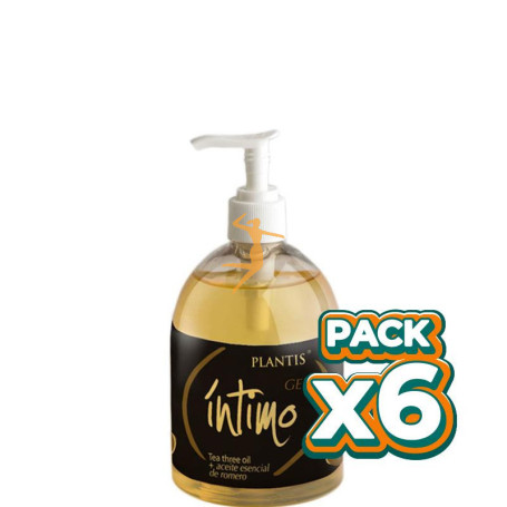 Pack 6x GEL INTIMO 500Ml. PLANTIS