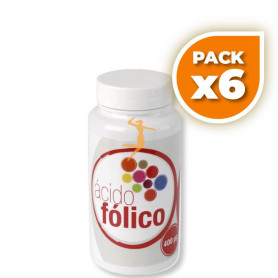 Pack 6x ACIDO FOLICO 60 CÁPSULAS ARTESANIA AGRICOLA