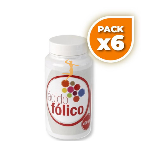 Pack 6x ACIDO FOLICO 60 CÁPSULAS ARTESANIA AGRICOLA
