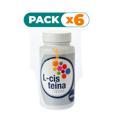 Pack 6x CISTEINA 60 CÁPSULAS ARTESANIA AGRICOLA