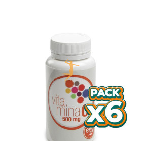 Pack 6x VITAMINA C 60 CÁPSULAS ARTESANIA AGRICOLA