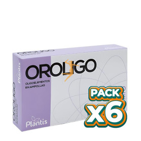 Pack 6x OROLIGO 20 AMPOLLAS ARTESANIA AGRICOLA