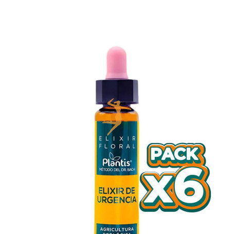 Pack 6x ELIXIR DE URGENCIA ECO 30Ml. PLANTIS
