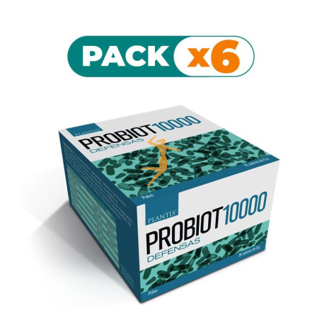 Pack 6x PROBIOT 10.000 DEFENSAS 15 SOBRES PLANTIS