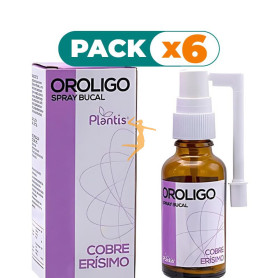 Pack 6x OROLIGO SPRAY 30Ml. PLANTIS
