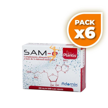 Pack 6x SAME 30 CÁPSULAS PLANTIS