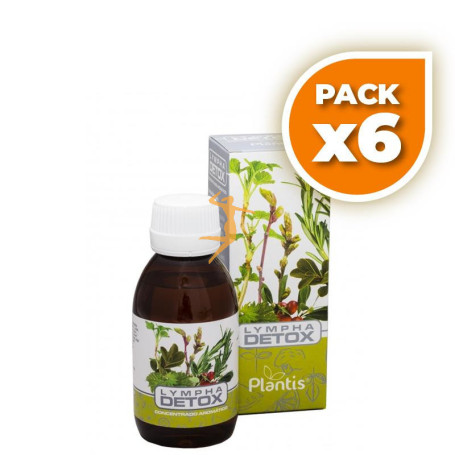 Pack 6x LYMPHA DETOX 150Ml. PLANTIS