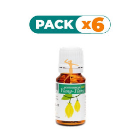 Pack 6x ACEITE ESENCIAL YLANG YLANG ECO PLANTIS 10 ml PLANTIS