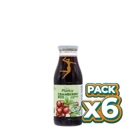 Pack 6x CRANBERRY ECO PLANTIS 500 ML PLANTIS