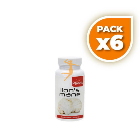 Pack 6x MELENA DE LEON 60 CAPSULAS PLANTIS