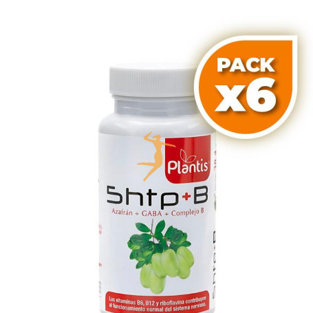 Pack 6x 5HTP + B 60 CÁPSULAS PLANTIS