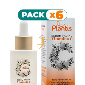 Pack 6x SÉRUM FACIAL VITAMINA C 30ML PLANTIS