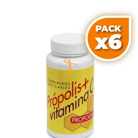 Pack 6x PROPOLINA 50 COMPRIMIDOS MASTICABLES ARTESANIA AGRICOLA