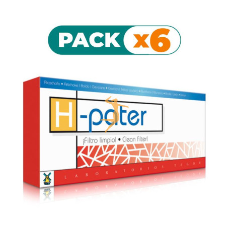 Pack 6x H-PATER 20 VIALES DE 10Ml. TEGOR