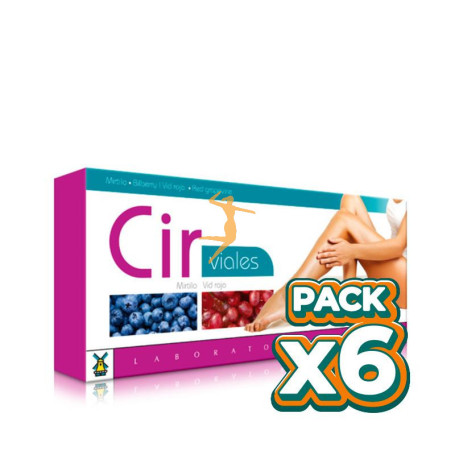 Pack 6x CIR 20 VIALES TEGOR