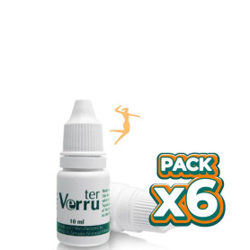 Pack 6x VERRUTER 10ML. GOTERO TEGOR