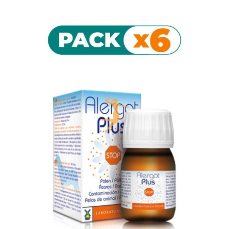 Pack 6x ALERGOT PLUS FRASCO 30Ml. TEGOR