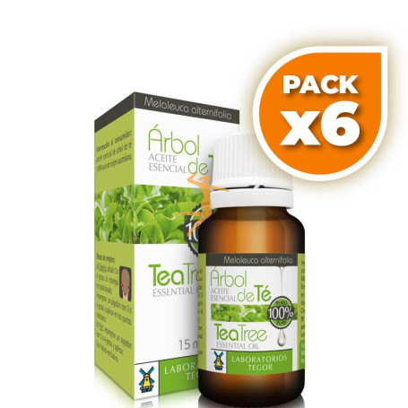 Pack 6x ÁRBOL DE TÉ 15Ml. TEGOR