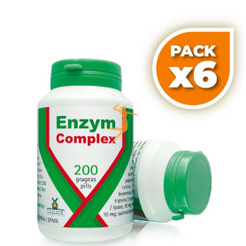 Pack 6x ENZYM COMPLEX 200 CÁPSULAS TEGOR