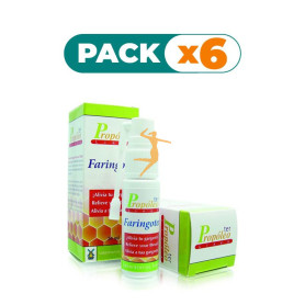 Pack 6x FARINGOTER PROPOLEOTER 20Ml. SPRAY TEGOR