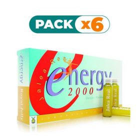 Pack 6x JALEA REAL ENERGY 2000 20 VIALES 10Ml. TEGOR