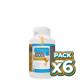 Pack 6x OMEGA 1.000 120 PERLAS TEGOR