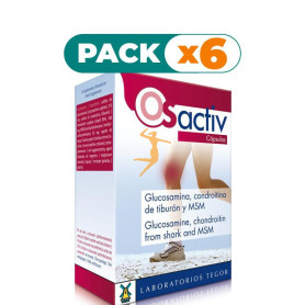 Pack 6x OSACTIV 40 CÁPSULAS TEGOR
