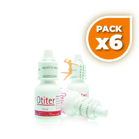 Pack 6x OTITER 10Ml. TEGOR