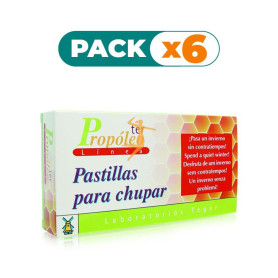 Pack 6x PROPOLEOTER 30 PASTILLAS CHUPAR TEGOR