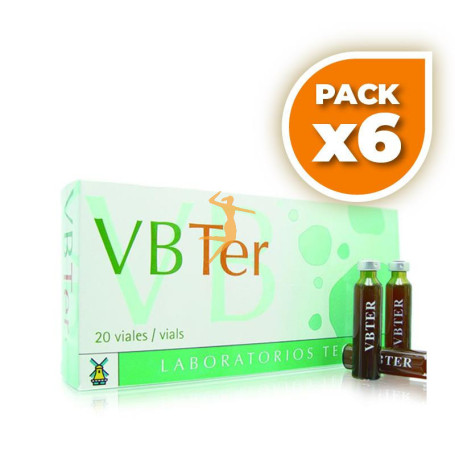 Pack 6x VB TER ROMPEPIEDRAS 20 VIALES 10 Ml. TEGOR