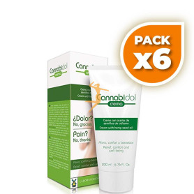 Pack 6x CANNABIDOL CREMA 200Ml. TEGOR