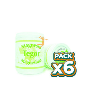 Pack 6x MAGNESIO POLVO 180Gr. TEGOR