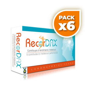 Pack 6x RECORDAX 40 CÁPSULAS TEGOR