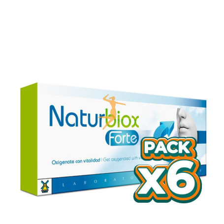 Pack 6x NATURBIOX FORTE 20 VIALES TEGOR