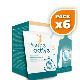Pack 6x PERME ACTIVE 20 SOBRES TEGOR