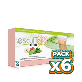 Pack 6x ESCULTER 2 FORTE 20 VIALES +40 COMP. TEGOR