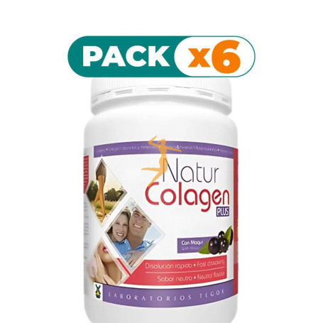 Pack 6x NATUR COLAGEN PLUS 300Gr TEGOR